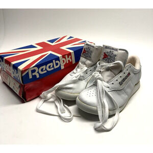 RARE NEW Reebok "Fantasy" White Sneakers 8.5 Womens Shoes 2-981 Made in Korea